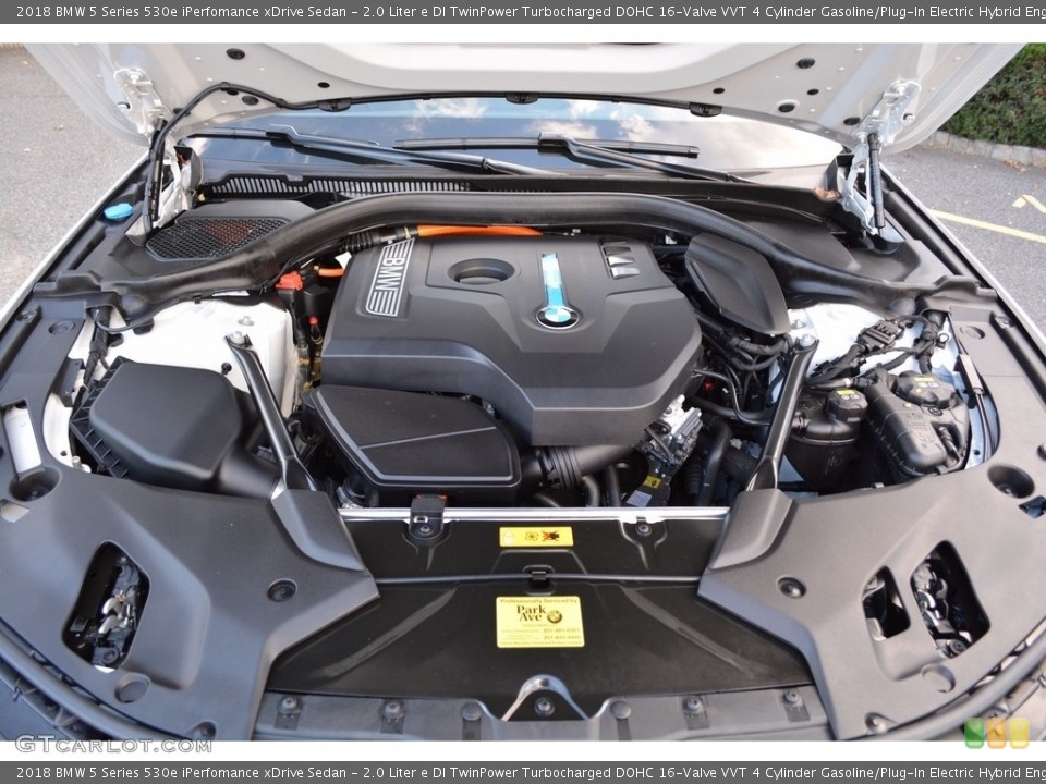 2.0 Liter e DI TwinPower Turbocharged DOHC 16-Valve VVT 4 Cylinder Gasoline/Plug-In Electric Hybrid Engine for the 2018 BMW 5 Series #123652129