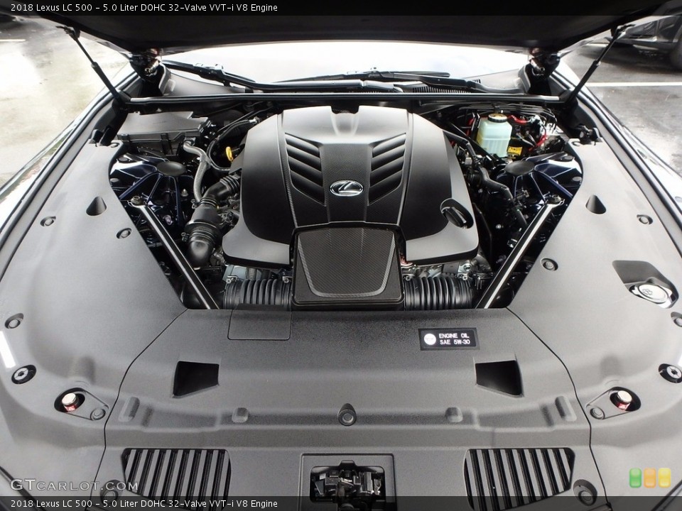 5.0 Liter DOHC 32-Valve VVT-i V8 Engine for the 2018 Lexus LC #123653665