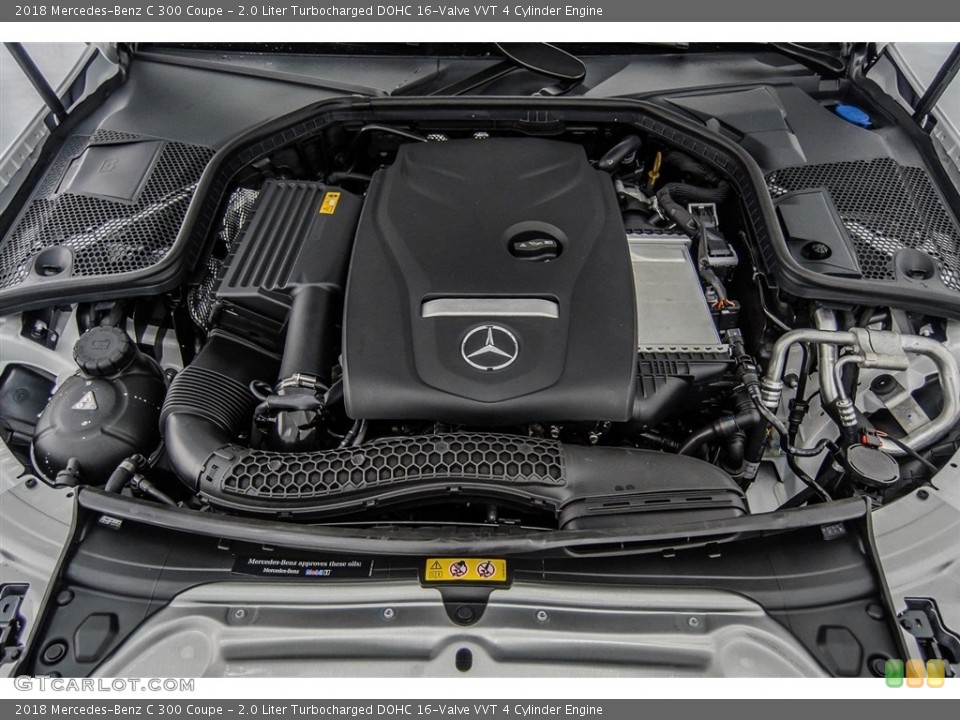 2.0 Liter Turbocharged DOHC 16-Valve VVT 4 Cylinder Engine for the 2018 Mercedes-Benz C #123661804