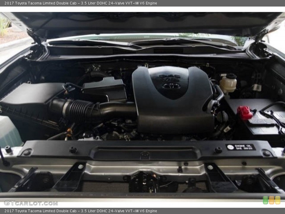 3.5 Liter DOHC 24-Valve VVT-iW V6 2017 Toyota Tacoma Engine