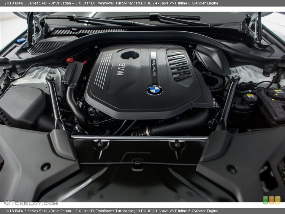 3.0 Liter DI TwinPower Turbocharged DOHC 24-Valve VVT Inline 6 Cylinder Engine for the 2018 BMW 5 Series #123702179