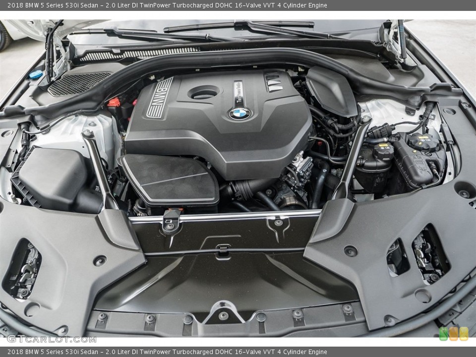 2.0 Liter DI TwinPower Turbocharged DOHC 16-Valve VVT 4 Cylinder Engine for the 2018 BMW 5 Series #123702515