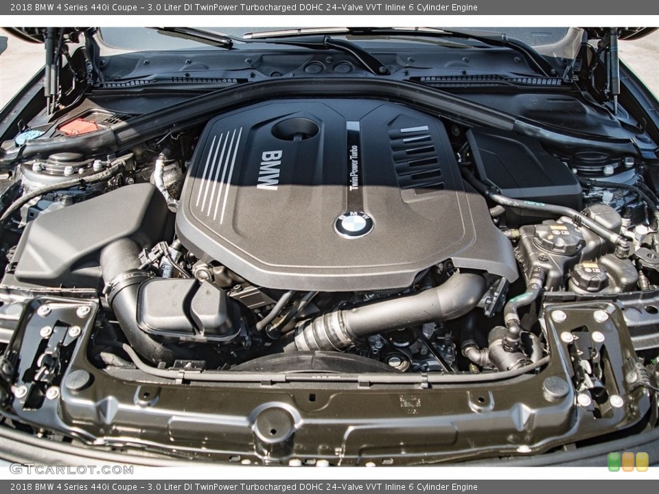 3.0 Liter DI TwinPower Turbocharged DOHC 24-Valve VVT Inline 6 Cylinder Engine for the 2018 BMW 4 Series #123702536