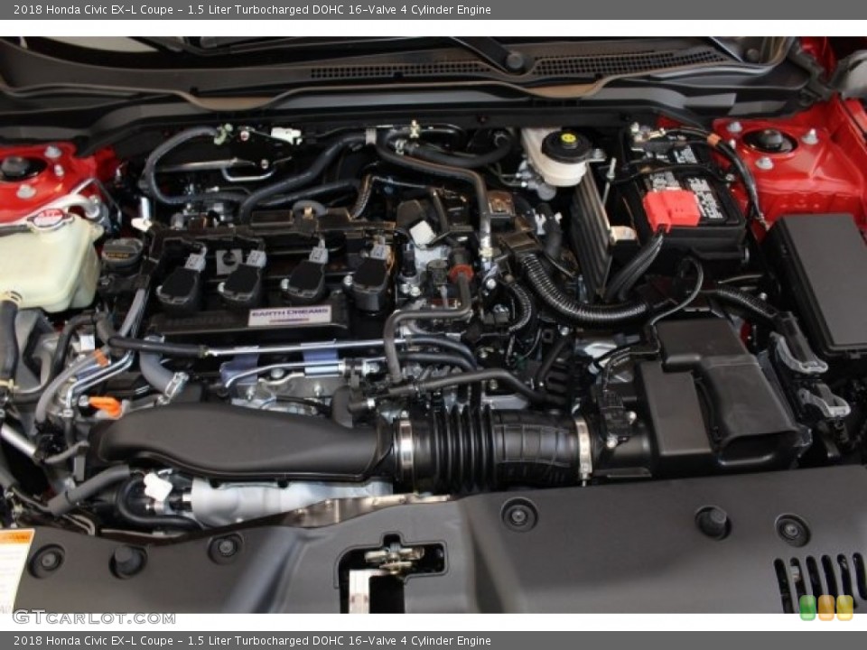 1.5 Liter Turbocharged DOHC 16-Valve 4 Cylinder Engine for the 2018 Honda Civic #123702623