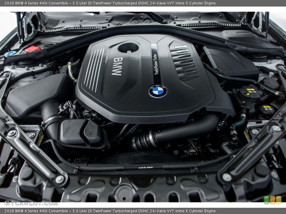 3.0 Liter DI TwinPower Turbocharged DOHC 24-Valve VVT Inline 6 Cylinder Engine for the 2018 BMW 4 Series #123704834