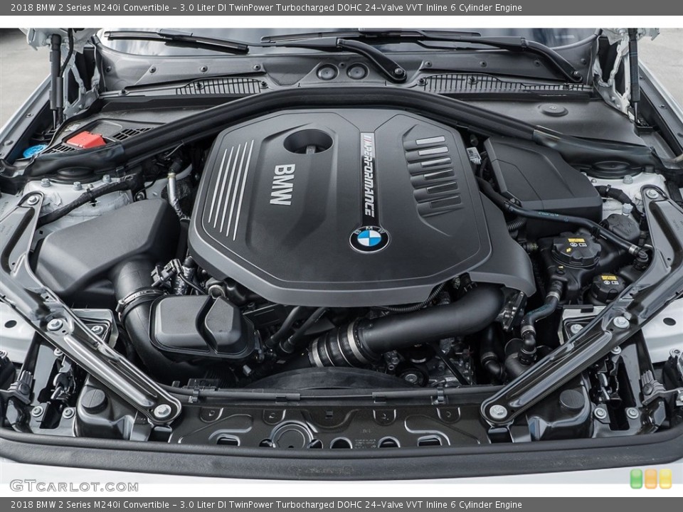 3.0 Liter DI TwinPower Turbocharged DOHC 24-Valve VVT Inline 6 Cylinder Engine for the 2018 BMW 2 Series #123706220