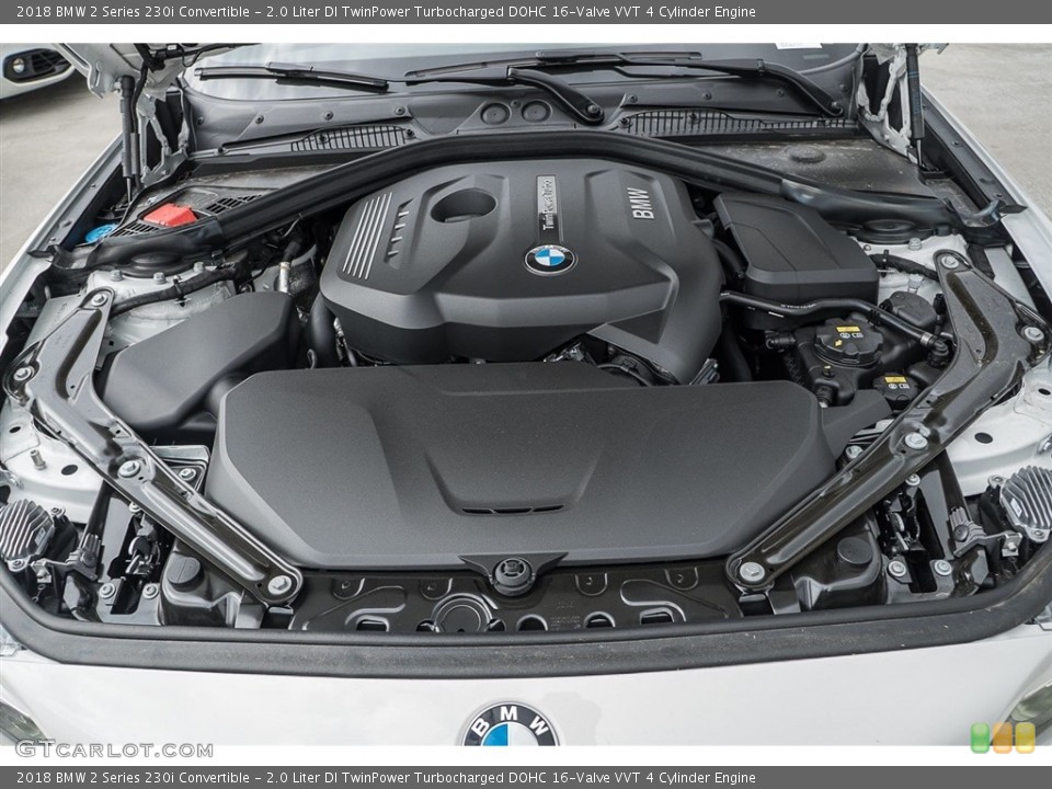 2.0 Liter DI TwinPower Turbocharged DOHC 16-Valve VVT 4 Cylinder Engine for the 2018 BMW 2 Series #123707273