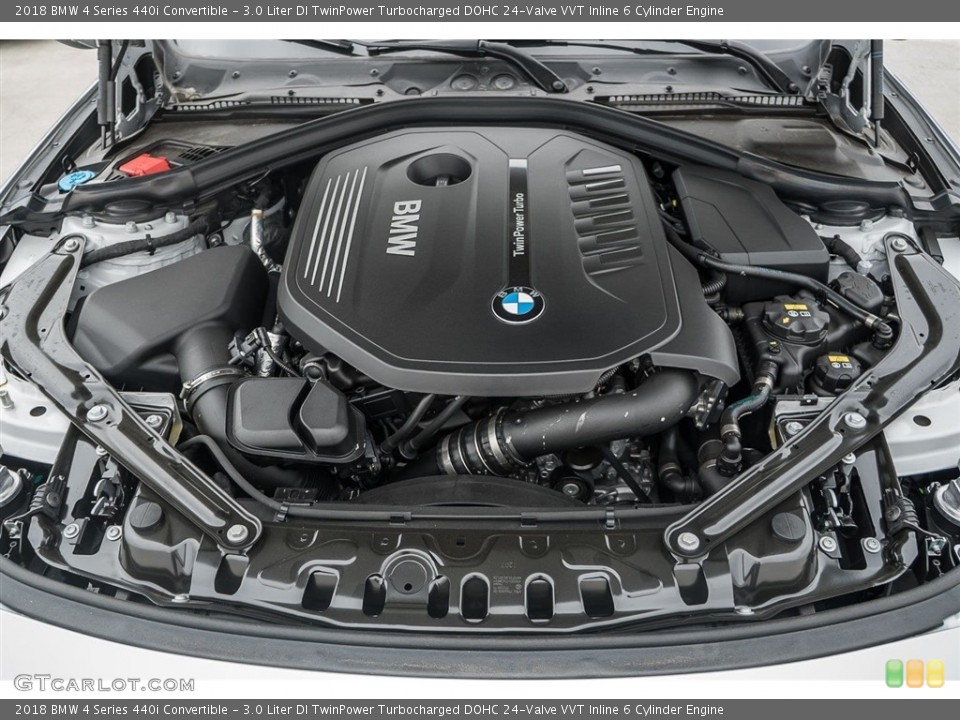 3.0 Liter DI TwinPower Turbocharged DOHC 24-Valve VVT Inline 6 Cylinder Engine for the 2018 BMW 4 Series #123707465