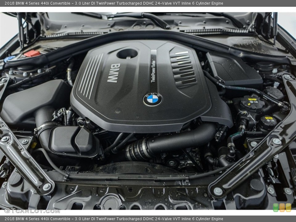 3.0 Liter DI TwinPower Turbocharged DOHC 24-Valve VVT Inline 6 Cylinder Engine for the 2018 BMW 4 Series #123708137