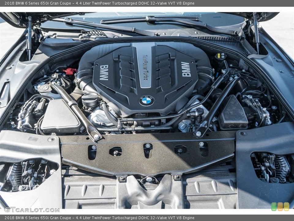 4.4 Liter TwinPower Turbocharged DOHC 32-Valve VVT V8 Engine for the 2018 BMW 6 Series #123709208