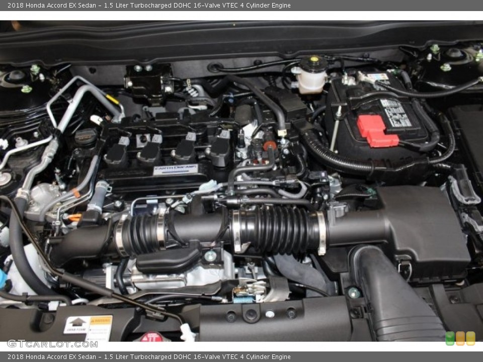 1.5 Liter Turbocharged DOHC 16-Valve VTEC 4 Cylinder Engine for the 2018 Honda Accord #123755660