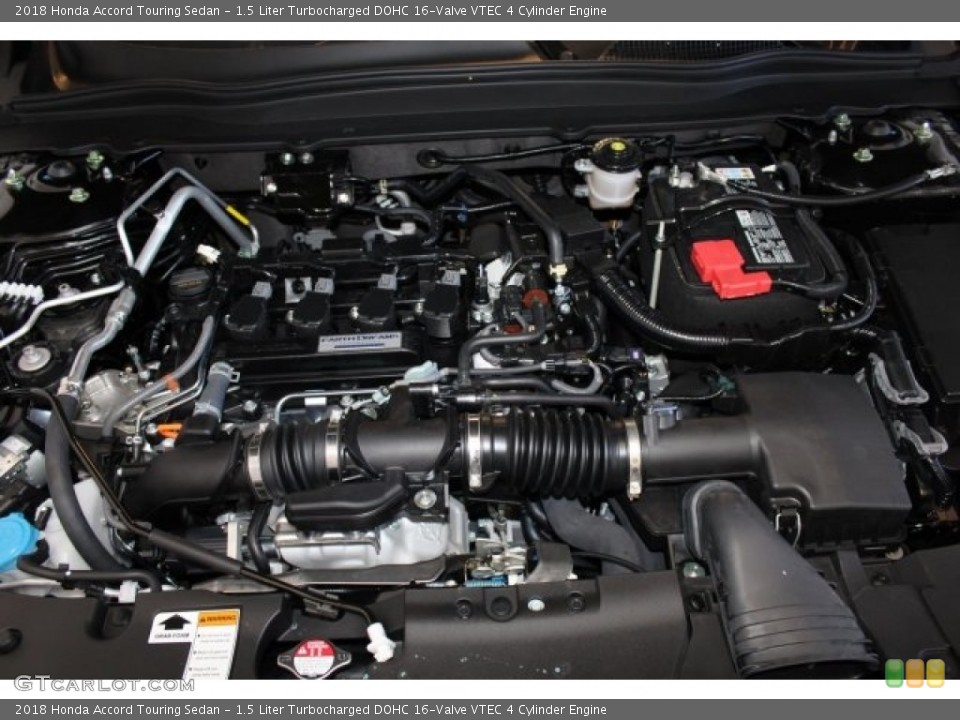 1.5 Liter Turbocharged DOHC 16-Valve VTEC 4 Cylinder Engine for the 2018 Honda Accord #123757418