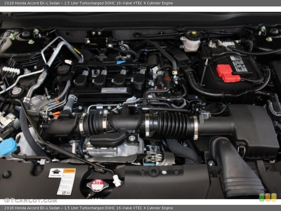 1.5 Liter Turbocharged DOHC 16-Valve VTEC 4 Cylinder Engine for the 2018 Honda Accord #123758630