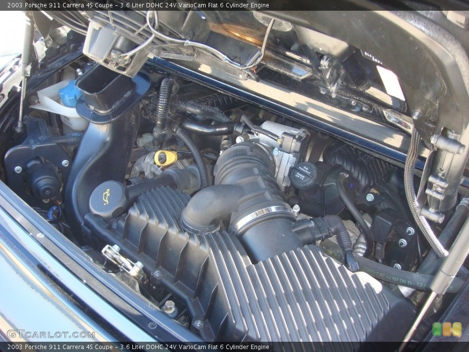 3.6 Liter DOHC 24V VarioCam Flat 6 Cylinder Engine for the 2003 Porsche 911 #123761831