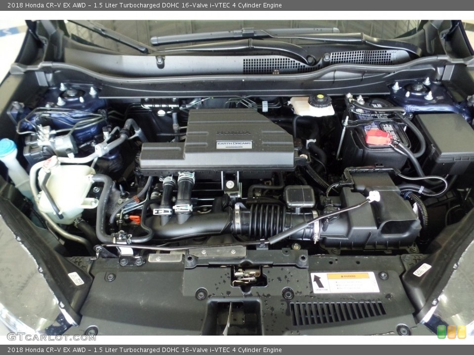 1.5 Liter Turbocharged DOHC 16-Valve i-VTEC 4 Cylinder Engine for the 2018 Honda CR-V #123858279