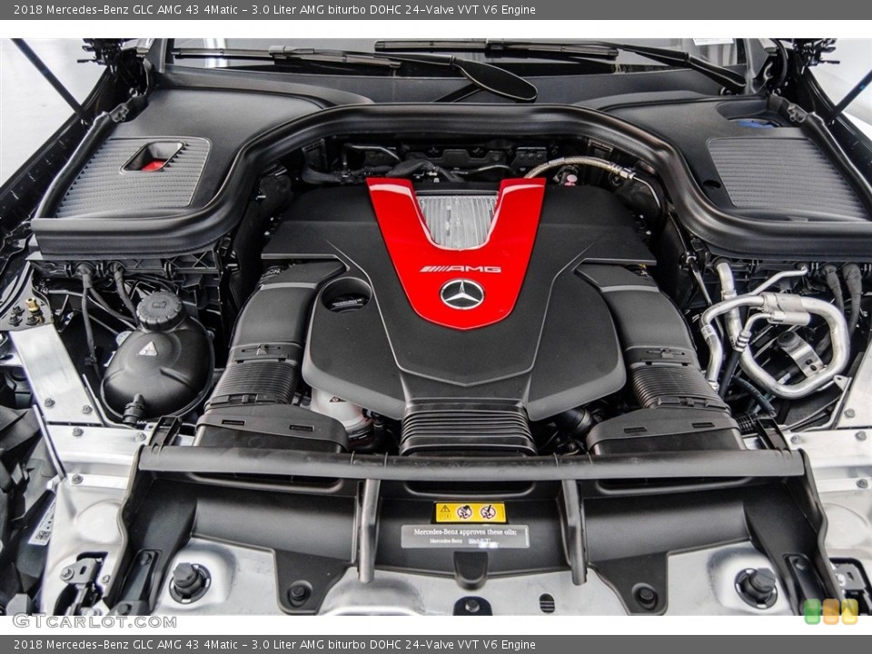 3.0 Liter AMG biturbo DOHC 24-Valve VVT V6 Engine for the 2018 Mercedes-Benz GLC #123900305