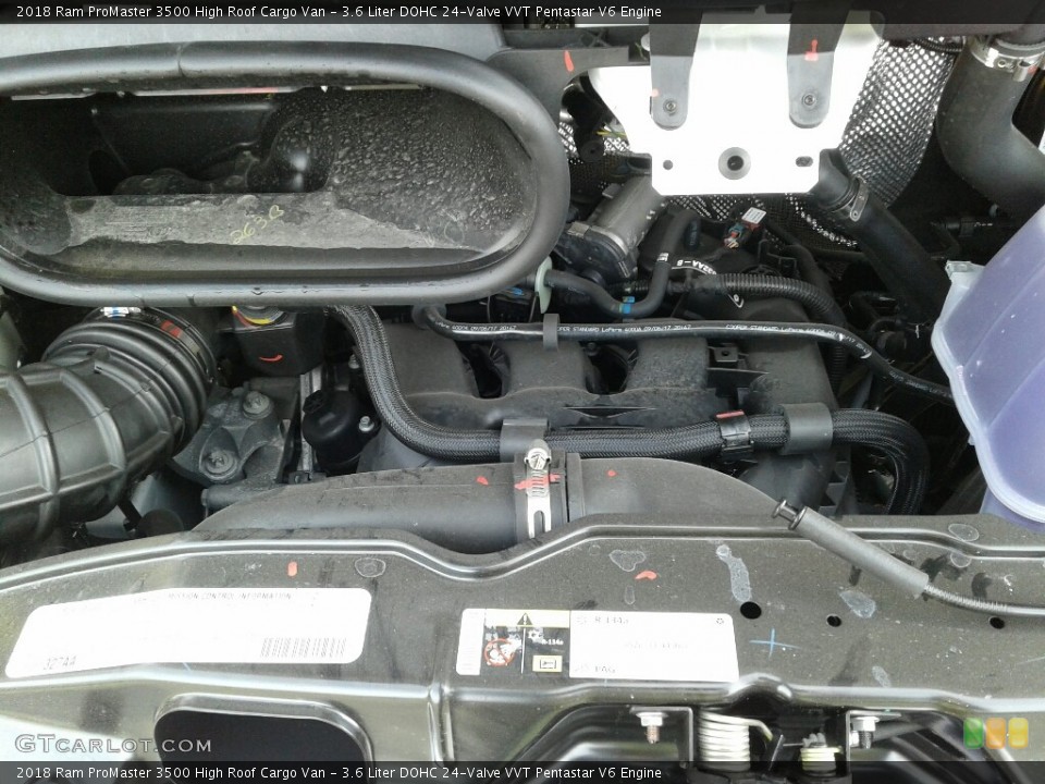 3.6 Liter DOHC 24-Valve VVT Pentastar V6 Engine for the 2018 Ram ProMaster #123915572