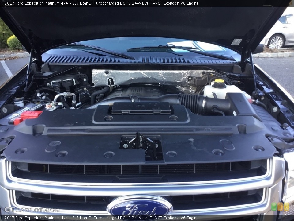 3.5 Liter DI Turbocharged DOHC 24-Valve Ti-VCT EcoBoost V6 Engine for the 2017 Ford Expedition #123972756