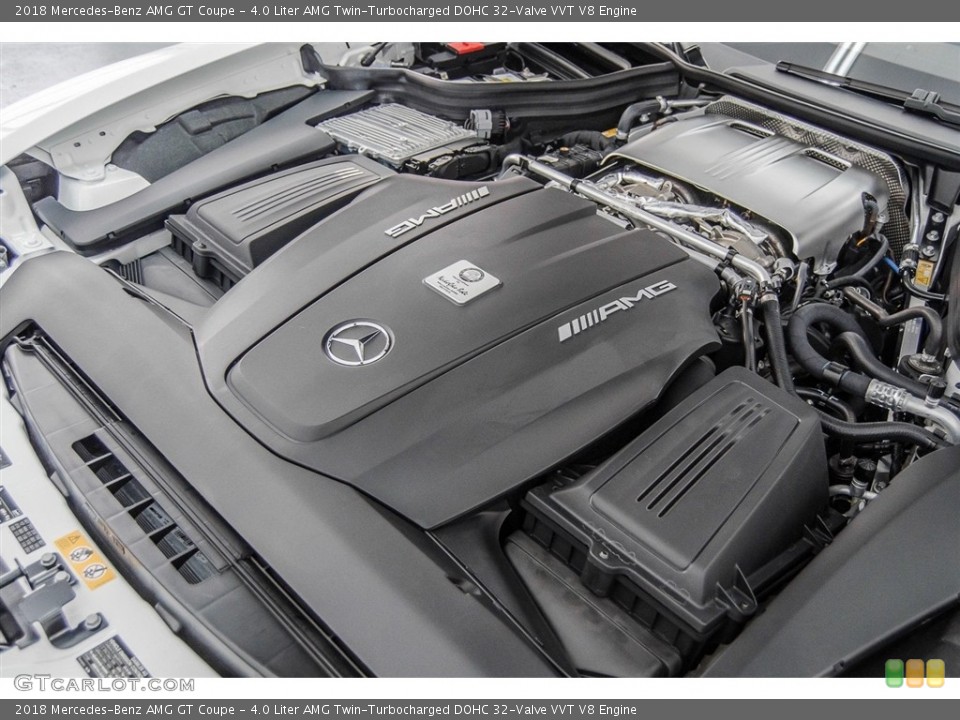4.0 Liter AMG Twin-Turbocharged DOHC 32-Valve VVT V8 Engine for the 2018 Mercedes-Benz AMG GT #124010842