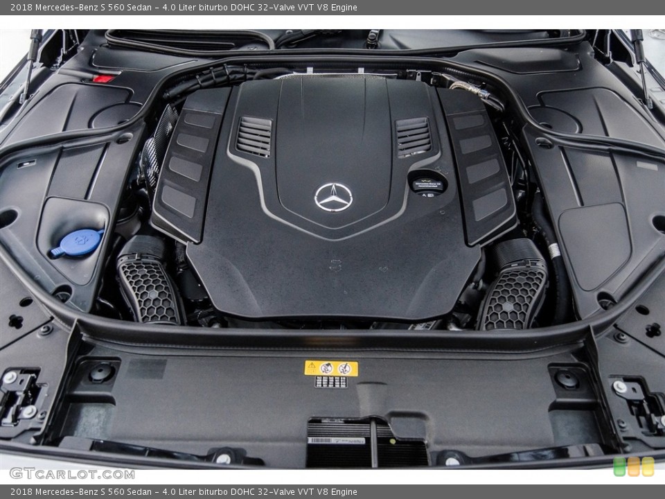 4.0 Liter biturbo DOHC 32-Valve VVT V8 Engine for the 2018 Mercedes-Benz S #124066554