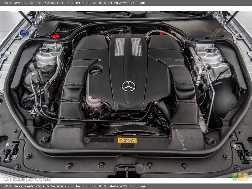 3.0 Liter DI biturbo DOHC 24-Valve VVT V6 Engine for the 2018 Mercedes-Benz SL #124074250