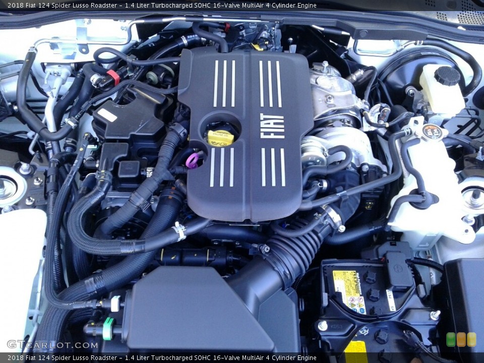 1.4 Liter Turbocharged SOHC 16-Valve MultiAir 4 Cylinder Engine for the 2018 Fiat 124 Spider #124113295