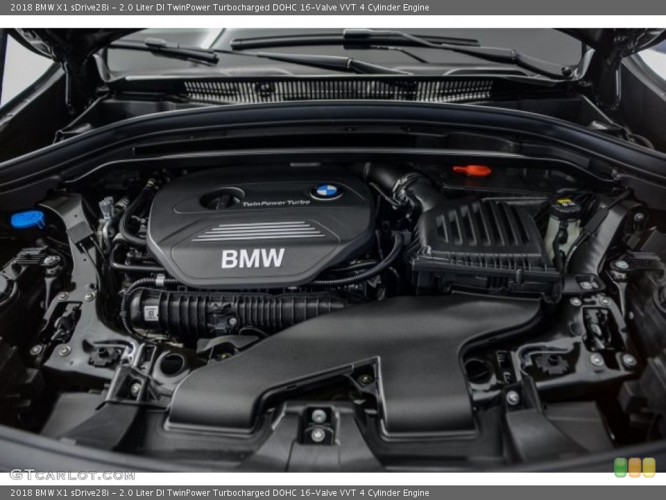 2.0 Liter DI TwinPower Turbocharged DOHC 16-Valve VVT 4 Cylinder Engine for the 2018 BMW X1 #124119115