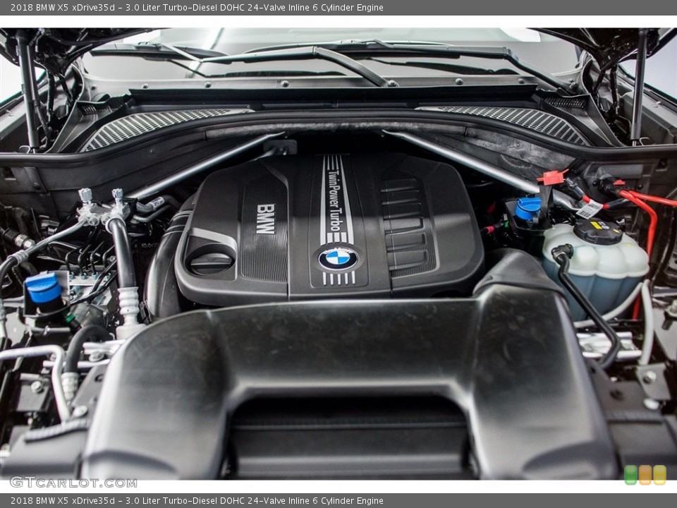 3.0 Liter Turbo-Diesel DOHC 24-Valve Inline 6 Cylinder Engine for the 2018 BMW X5 #124119553
