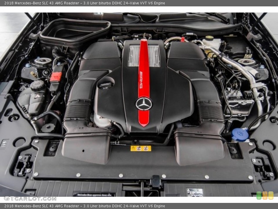 3.0 Liter biturbo DOHC 24-Valve VVT V6 Engine for the 2018 Mercedes-Benz SLC #124166858