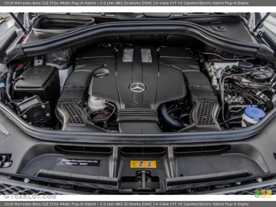 3.0 Liter AMG DI biturbo DOHC 24-Valve VVT V6 Gasoline/Electric Hybrid Plug-In Engine for the 2018 Mercedes-Benz GLE #124167641
