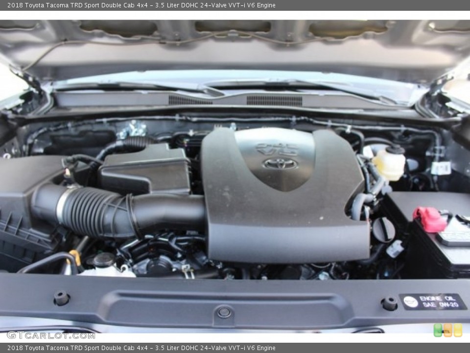 3.5 Liter DOHC 24-Valve VVT-i V6 2018 Toyota Tacoma Engine