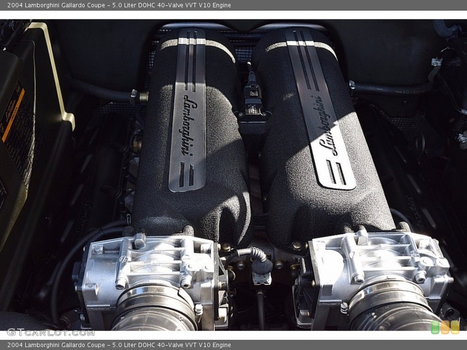 5.0 Liter DOHC 40-Valve VVT V10 Engine for the 2004 Lamborghini Gallardo #124259196