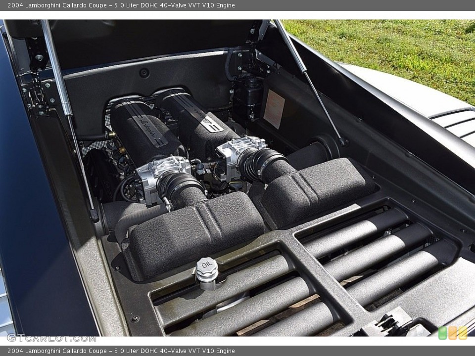 5.0 Liter DOHC 40-Valve VVT V10 Engine for the 2004 Lamborghini Gallardo #124259265