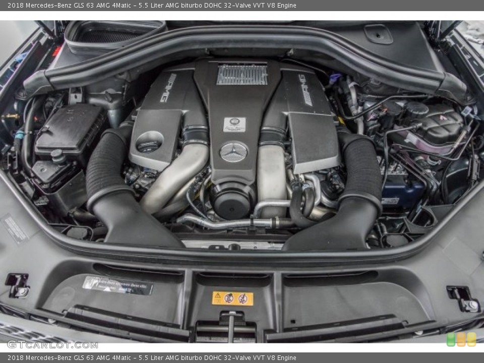 5.5 Liter AMG biturbo DOHC 32-Valve VVT V8 Engine for the 2018 Mercedes-Benz GLS #124274661