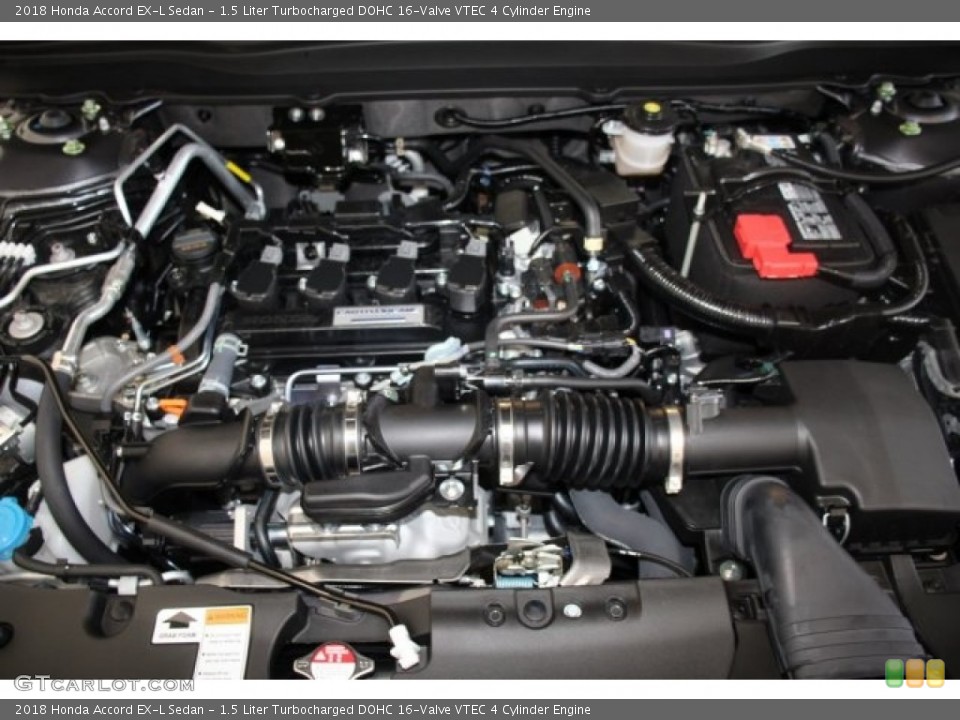 1.5 Liter Turbocharged DOHC 16-Valve VTEC 4 Cylinder Engine for the 2018 Honda Accord #124302054