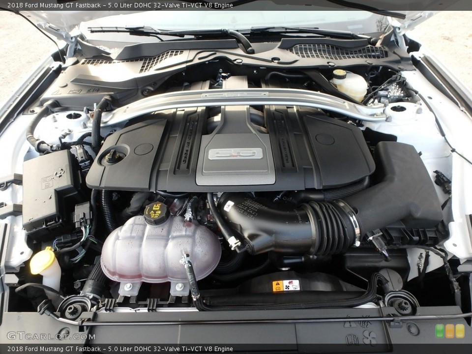5.0 Liter DOHC 32-Valve Ti-VCT V8 Engine for the 2018 Ford Mustang #124320656
