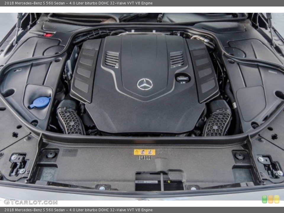 4.0 Liter biturbo DOHC 32-Valve VVT V8 Engine for the 2018 Mercedes-Benz S #124408514
