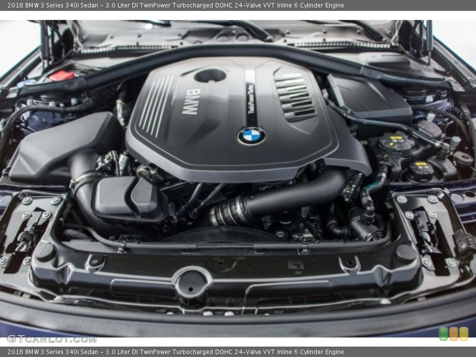 3.0 Liter DI TwinPower Turbocharged DOHC 24-Valve VVT Inline 6 Cylinder Engine for the 2018 BMW 3 Series #124408972