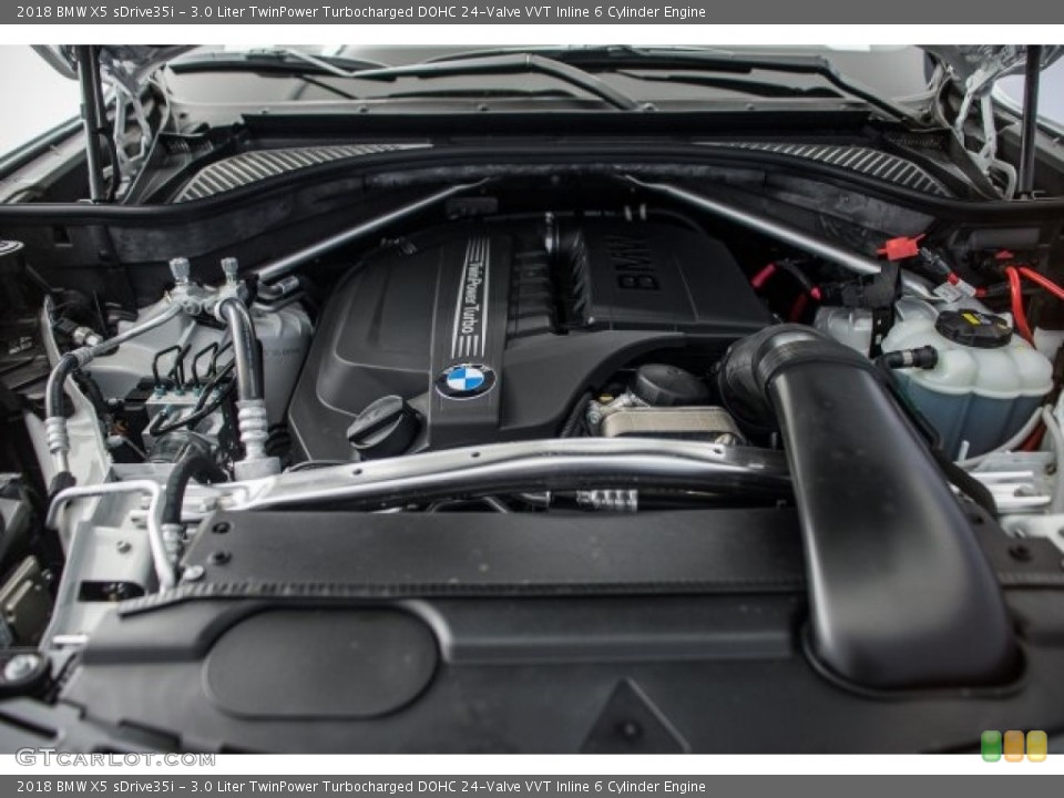 3.0 Liter TwinPower Turbocharged DOHC 24-Valve VVT Inline 6 Cylinder Engine for the 2018 BMW X5 #124410029