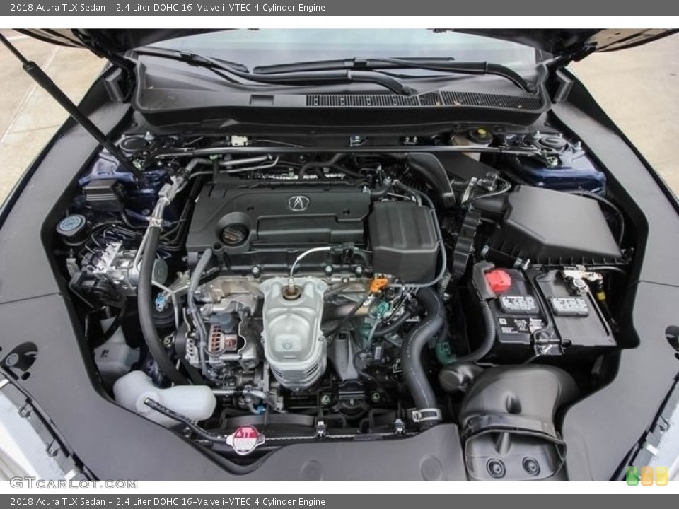 2.4 Liter DOHC 16-Valve i-VTEC 4 Cylinder 2018 Acura TLX Engine