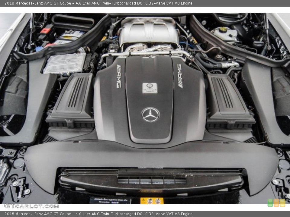 4.0 Liter AMG Twin-Turbocharged DOHC 32-Valve VVT V8 Engine for the 2018 Mercedes-Benz AMG GT #124511277
