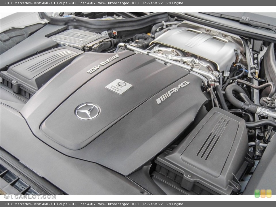 4.0 Liter AMG Twin-Turbocharged DOHC 32-Valve VVT V8 Engine for the 2018 Mercedes-Benz AMG GT #124513155