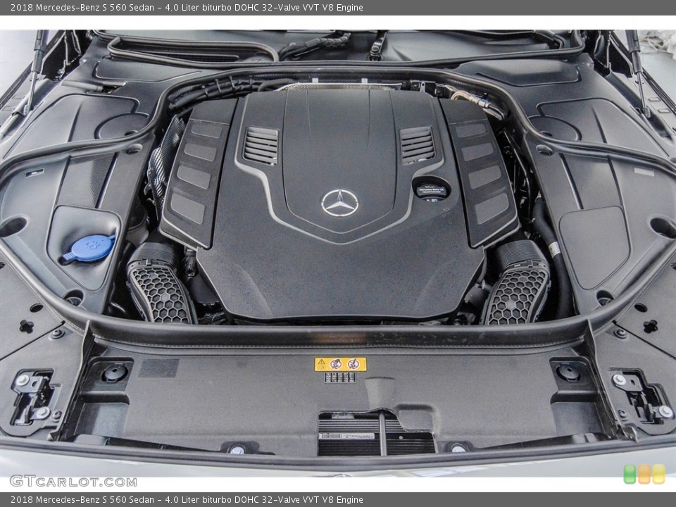 4.0 Liter biturbo DOHC 32-Valve VVT V8 Engine for the 2018 Mercedes-Benz S #124532125