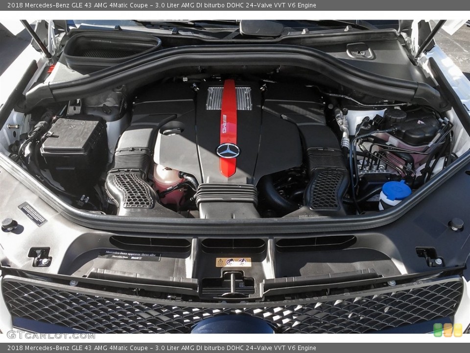 3.0 Liter AMG DI biturbo DOHC 24-Valve VVT V6 Engine for the 2018 Mercedes-Benz GLE #124533124
