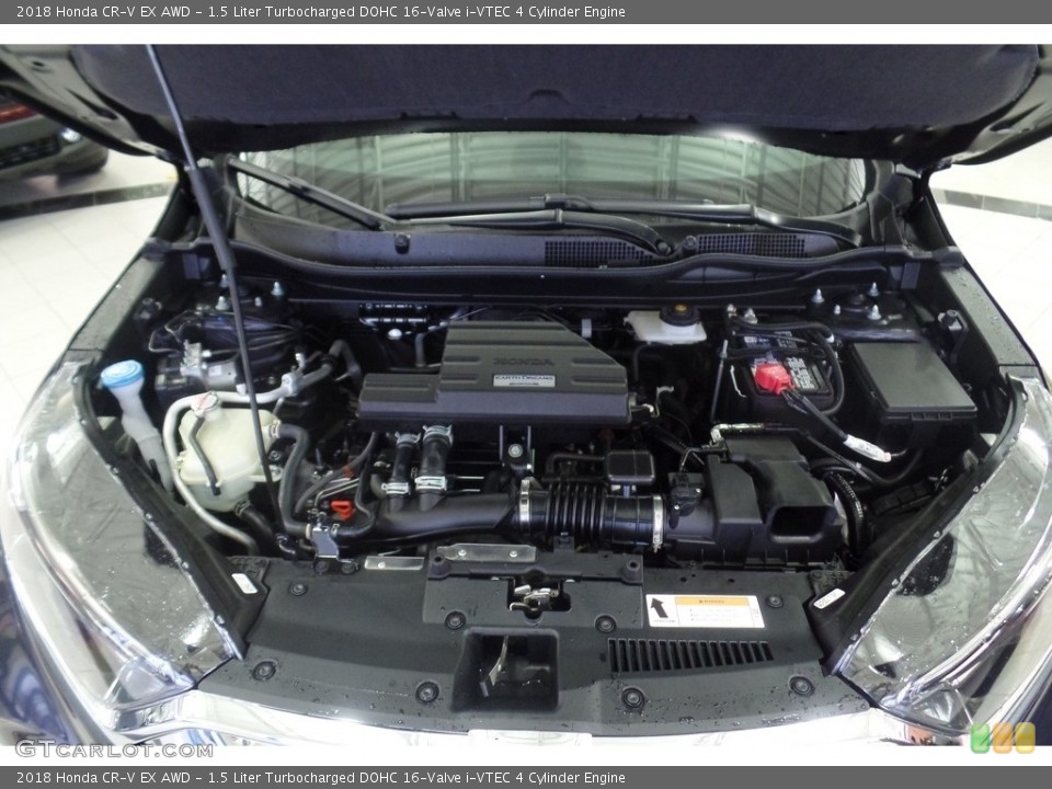 1.5 Liter Turbocharged DOHC 16-Valve i-VTEC 4 Cylinder Engine for the 2018 Honda CR-V #124591077
