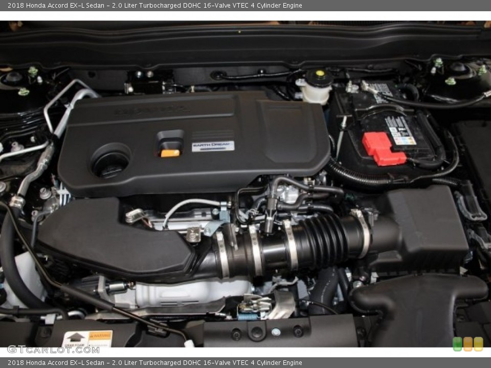 2.0 Liter Turbocharged DOHC 16-Valve VTEC 4 Cylinder Engine for the 2018 Honda Accord #124620415