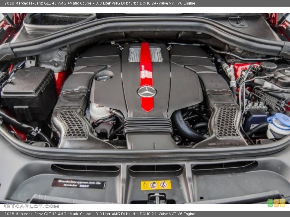 3.0 Liter AMG DI biturbo DOHC 24-Valve VVT V6 Engine for the 2018 Mercedes-Benz GLE #124623532