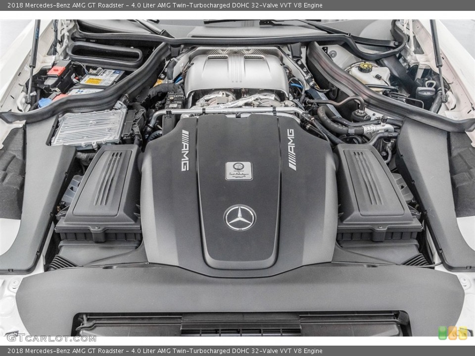 4.0 Liter AMG Twin-Turbocharged DOHC 32-Valve VVT V8 Engine for the 2018 Mercedes-Benz AMG GT #124624684