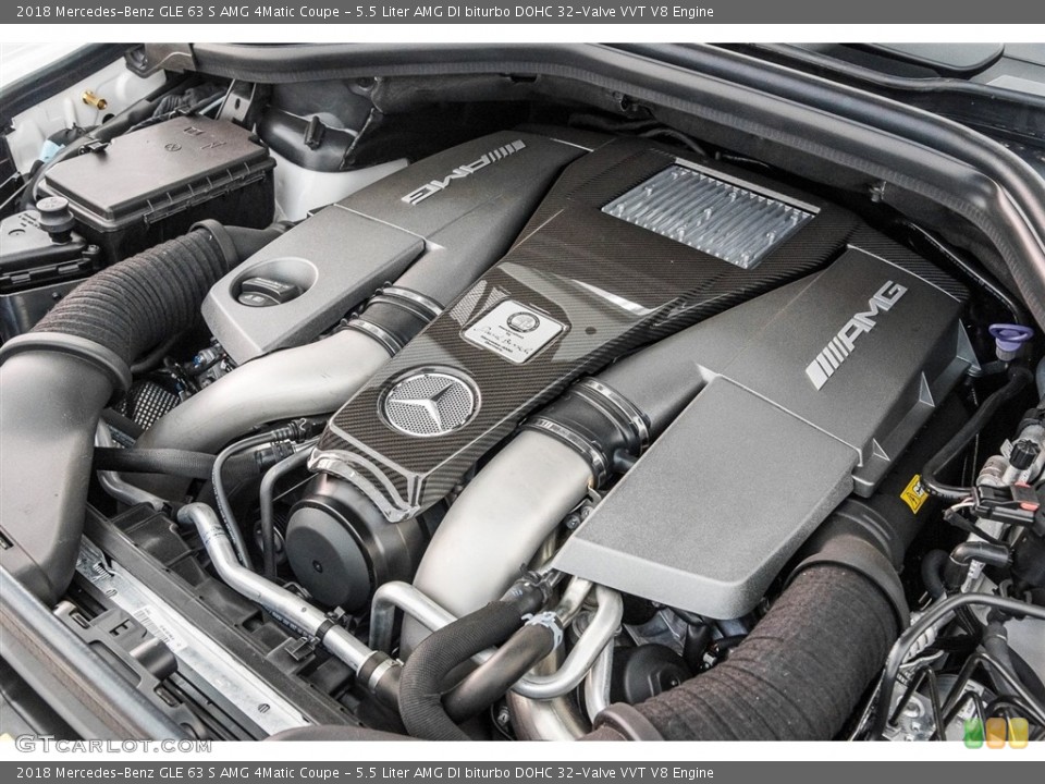 5.5 Liter AMG DI biturbo DOHC 32-Valve VVT V8 Engine for the 2018 Mercedes-Benz GLE #124650277