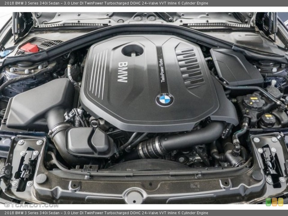 3.0 Liter DI TwinPower Turbocharged DOHC 24-Valve VVT Inline 6 Cylinder Engine for the 2018 BMW 3 Series #124671790